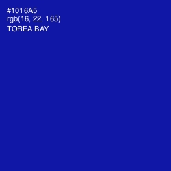 #1016A5 - Torea Bay Color Image